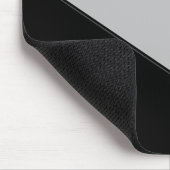 Personalisiertes Design der Pfeffergrauen Kupplung Mousepad (Ecke)