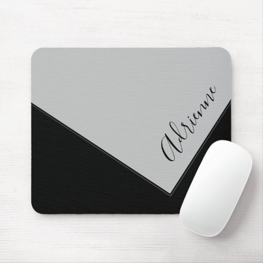 Personalisiertes Design der Pfeffergrauen Kupplung Mousepad (Mit Mouse)