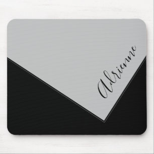 Personalisiertes Design der Pfeffergrauen Kupplung Mousepad