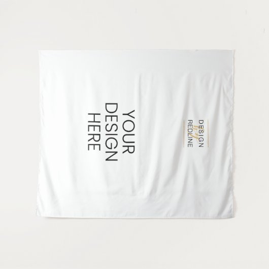 Personalisiertes Design Foto Hintergrunddruck Wandteppich (Vorderseite (Horizontal))