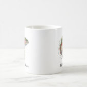 Personalisiertes Design für Angler – Forellen-Ange Kaffeetasse (Mittel)