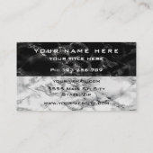 Personalisiertes Design für benutzerdefinierte Vis Visitenkarte (Rückseite)