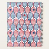 Personalisiertes Design für Tennisspieler, Trainer Planer (Rückseite)