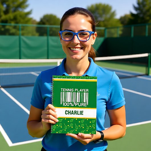 Personalisiertes Design für Tennisspieler, Trainer Planer