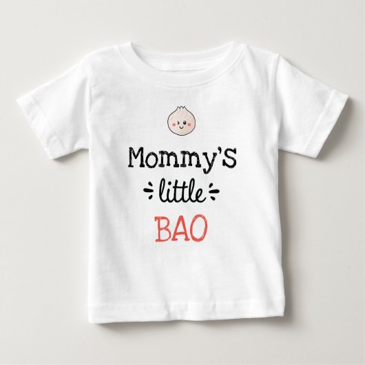 Personalisiertes Design | [Jeder Text] Kleiner Bao Baby T-shirt (Vorderseite)