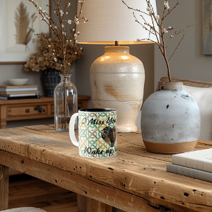 Personalisiertes Design mit keltischen Knoten, Tex Zweifarbige Tasse