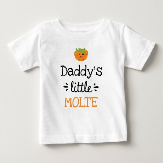 Personalisiertes Design | [Text in beliebigem Text Baby T-shirt (Vorderseite)