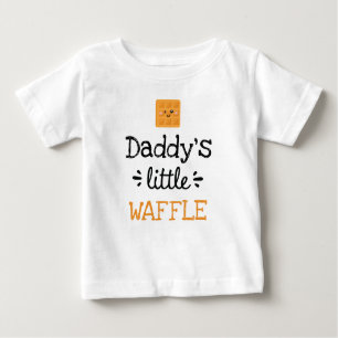 Personalisiertes Design   [Text] Kleiner Waffel Baby T-shirt