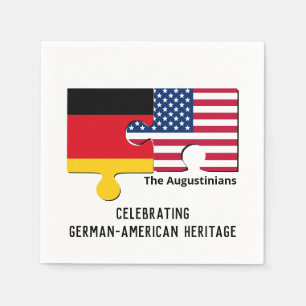 Personalisiertes DEUTSCHES AMERIKA Serviette