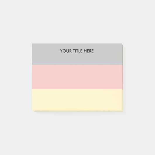 Personalisiertes deutsches post-it klebezettel (Vorderseite)