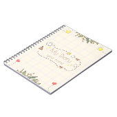 Personalisiertes Diabuch mit Namen Notizblock (Linke Seite)