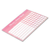 Personalisiertes Diagramm Editor Notizblock (angewinkelt)