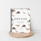 Personalisiertes Dinosaurier-Buch für Kinder Notizblock