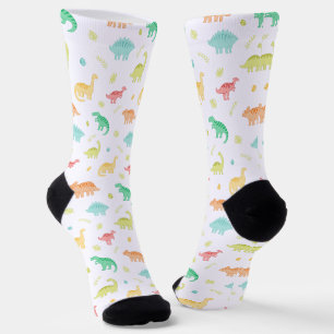 Personalisiertes Dinosauriermuster Socken