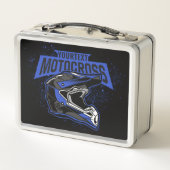 Personalisiertes Dirt Bike Motocross Racing Helm Metall Brotdose (Rückseite)