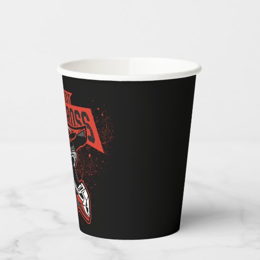 Personalisiertes Dirt Bike Motocross Racing Helm Pappbecher (Links)