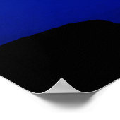 Personalisiertes Dirt Bike Poster (Ecke)