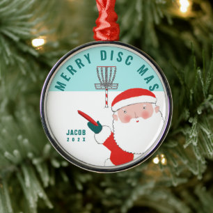 Personalisiertes Disc-Golf-Geschenk Ornament Aus Metall