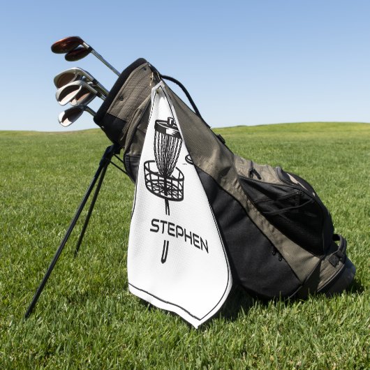 Personalisiertes Disk Golf Handtuch (Gras)