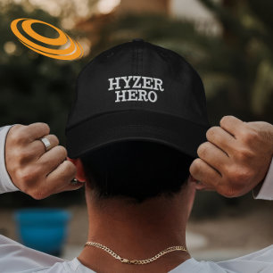 Personalisiertes Disk Golf Hyzer Hero-Geschenk Bestickte Baseballkappe