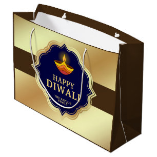 Personalisiertes Diwali Große Geschenktüte