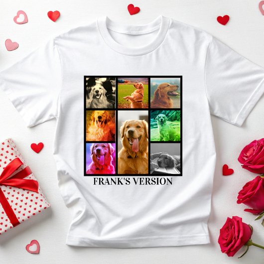Personalisiertes Dog Cat Bootleg für Haustiere T-Shirt