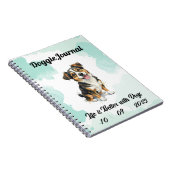 Personalisiertes Doggie Journal - Benutzerdefinier Notizblock (Rechte Seite)