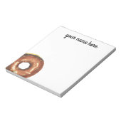 Personalisiertes Donut-Notizbuch Notizblock (Rotiert)