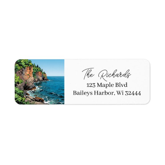 Personalisiertes Door County Wisconsin (Vorne)