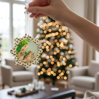 Personalisiertes Dracheninsektenmuster Ornament Karte