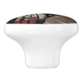 Personalisiertes Dresser-Cabrio für Foto Keramikknauf (Seitenansicht)