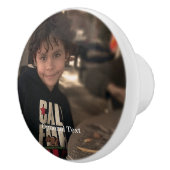 Personalisiertes Dresser-Cabrio für Foto Keramikknauf (Rechts)