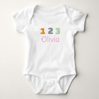 Personalisiertes Drillinge-Outfit, Maßgeschneidert Baby Strampler
