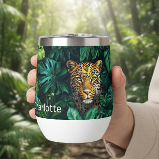 Personalisiertes Dschungel-Leoparden-Namensgeschen
