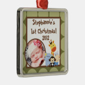 Personalisiertes Dschungelspiel Ornament Aus Metall (Rechts)