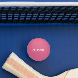 Personalisiertes DUNKELPINK-Tischtennis Tischtennisball
