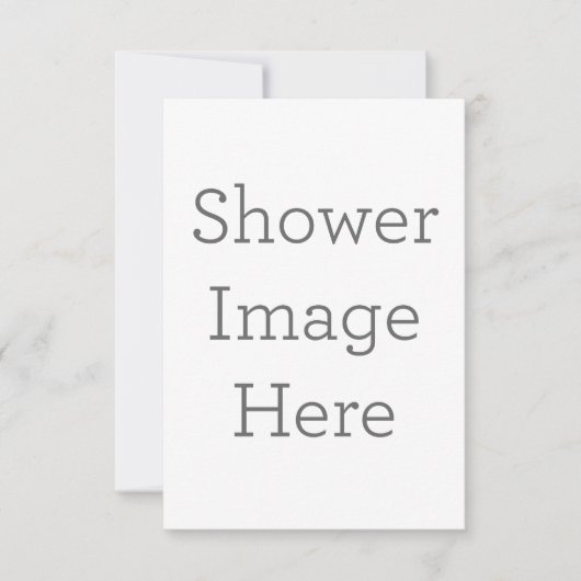 8.89 cm x 12.7 cm Flache Dankeskarte (Vorderseite)