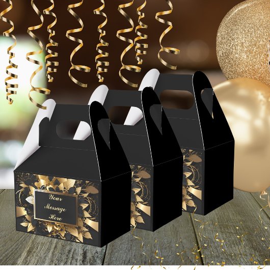 Personalisiertes Edelgold Geschenkschachtel