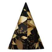 Personalisiertes Edelgold Partyhütchen (Rückseite)