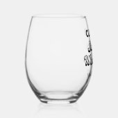 Personalisiertes Edelstahlglas 16oz Weinglas Ohne Stiel (Rechts)