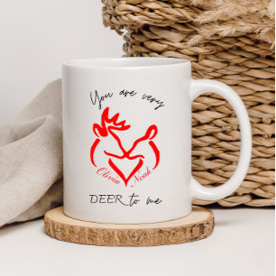 Personalisiertes Ehejubiläums-Geschenk für Mann un Kaffeetasse