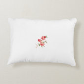 personalisiertes Ehepaar, das frisch verheiratet i Dekokissen (Rückseite)