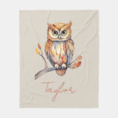 Personalisiertes Ei Fleecedecke (Vorderseite)