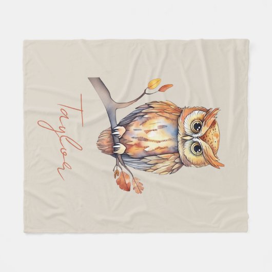 Personalisiertes Ei Fleecedecke (Vorderseite (Horizontal))