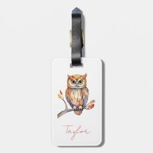 Personalisiertes Ei Gepäckanhänger (Rückseite vertikal)