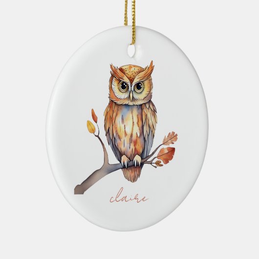 Personalisiertes Ei Keramik Ornament (Rechts)