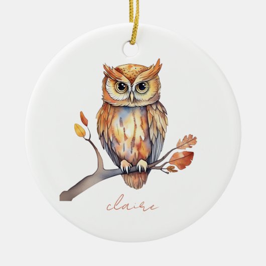 Personalisiertes Ei Keramik Ornament (Vorne)