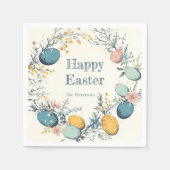 Personalisiertes Ei Serviette (Vorderseite)