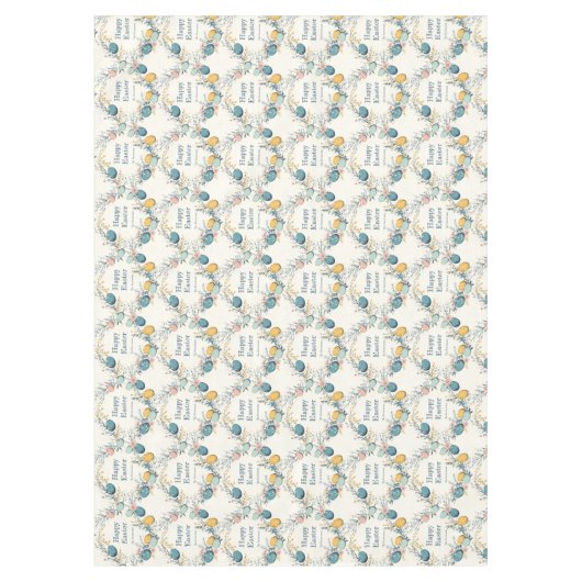 Personalisiertes Ei Tischdecke (Vorderseite)