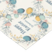 Personalisiertes Ei Tischdecke (Schrägansicht)